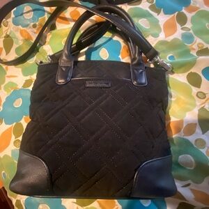 Black Quilted Handbag